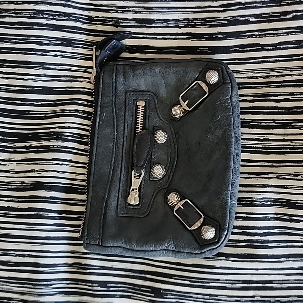 Balenciaga Black Pochette Pouch